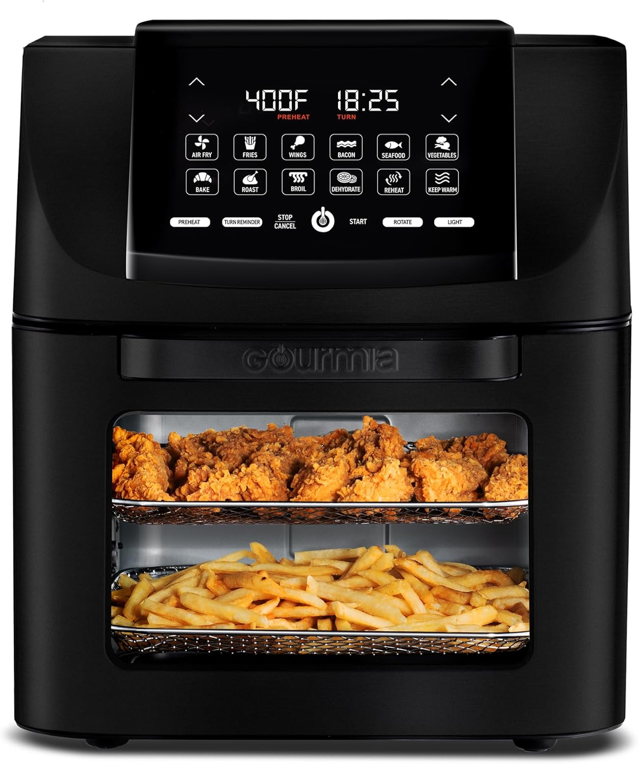 Gourmia Air Fryer Toaster Oven Combo
