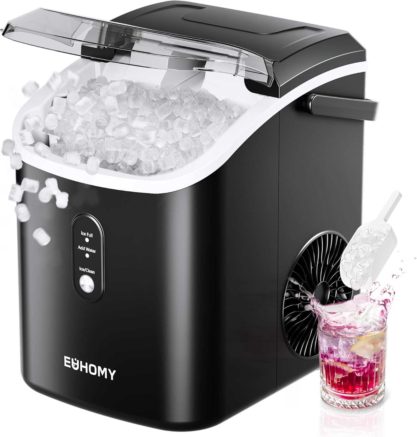 EUHOMY Nugget Ice Maker
