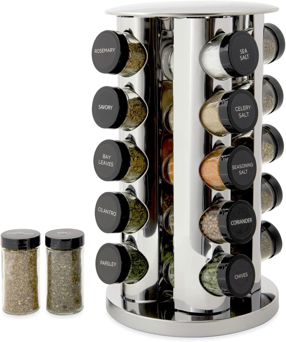 Kamenstein 20 Jar Revolving Spice Rack
