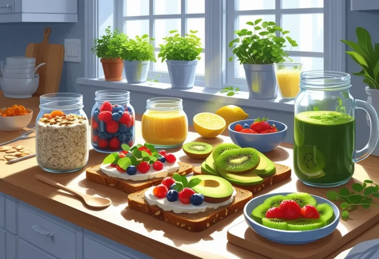 Quick & Healthy Breakfast Meal Prep Ideas for Busy Mornings and Lasting Energy