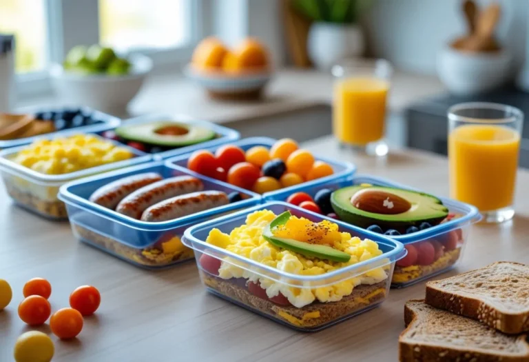 High Protein Breakfast Meal Prep for Kids Made Easy and Nutritious